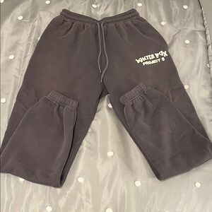 White Fox Grey Sweats